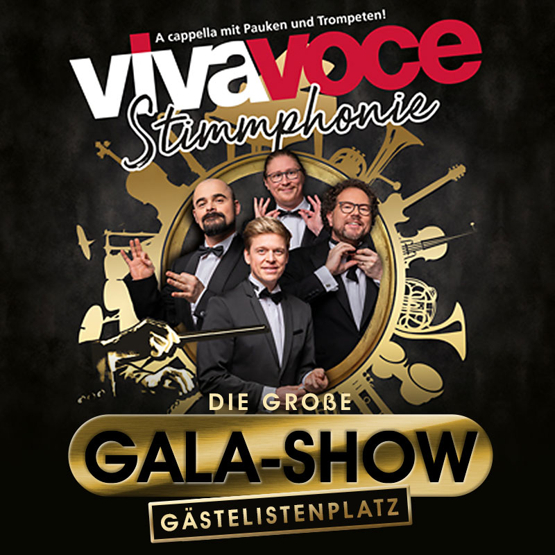 Stimmphonie - die grosse Gala-Show - Gästelistenplatz
