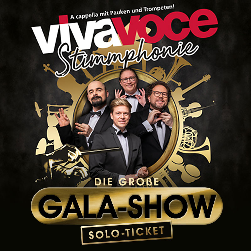 Stimmphonie - die grosse Gala-Show - Solo-Ticket